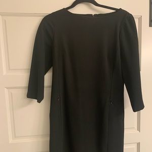 Black Ann Taylor suit dress